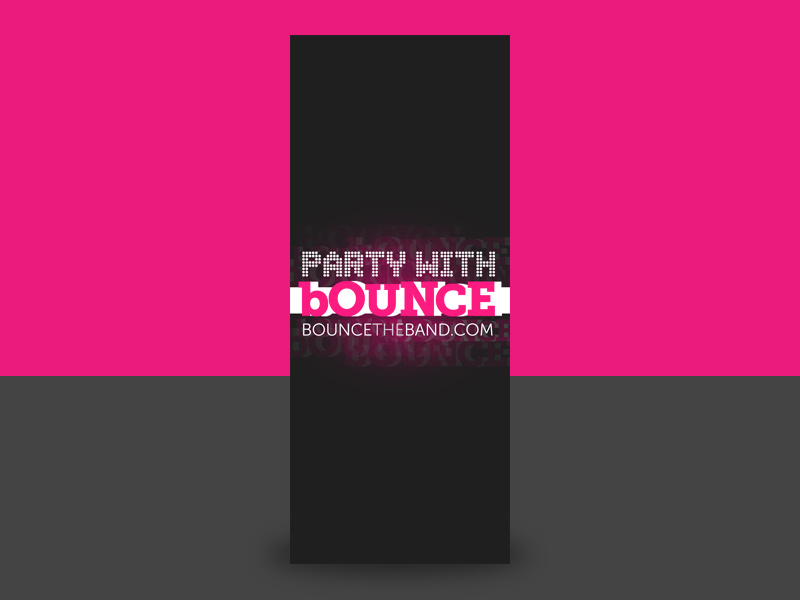 Example of Bounce Stage Banner