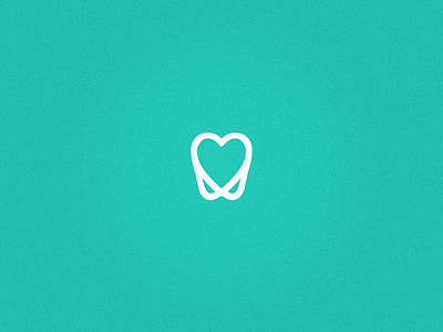 ADG Dentistry - Logo brand clean dentist dentistry heart icon logo print simple tooth