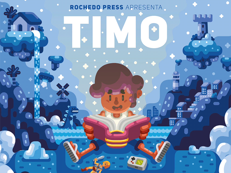 Timo Animated animation childrens book comics fantasy imagination