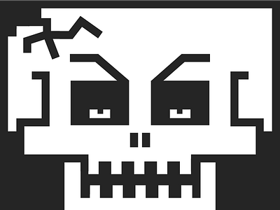 Skull 4 - 31 Days of Skulls 31daysofskulls halloween skull