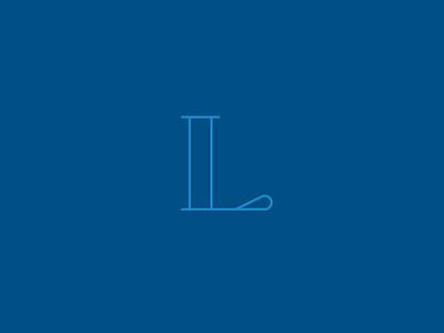 L Mark branding graphic design icon illustration l lettermark lines logo mark monogram