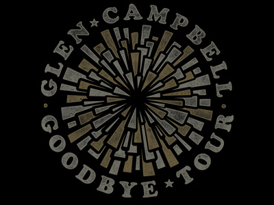 Glen Campbell Design glen campbell merch vintage design