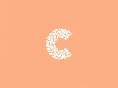 C it's Fall c fall icon leaves letter