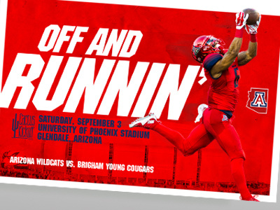 Off and Runnin' arizona football pac 12 wildcats