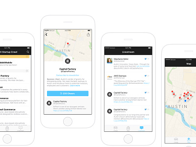 ATX Startup Crawl atxsc austin ios iphone map