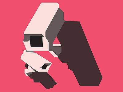 Surveillance camera illustration pink security vector vectorised