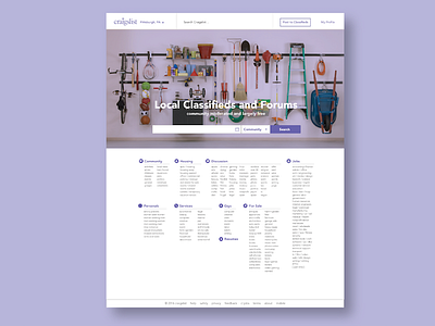 Craigslist Redesign