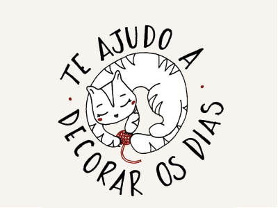 Cícero, te ajudo a decorar! cat cícero illustration ilustração lettering