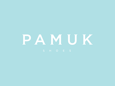 PAMUK - Logo design brand branding fashion logo shoes