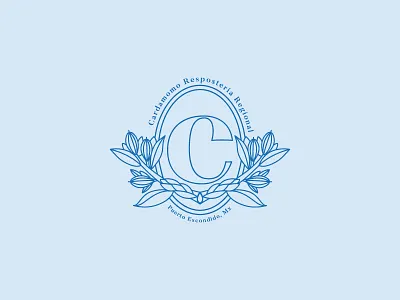 Cardamomo Badge badge bakery cute emblem floral logo seal vintage