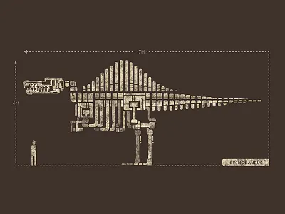 Spinosaurus bone dinosaur fossil jurassicpark jurassicworld skull spinosaurus