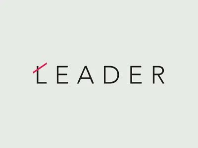 Leader Real Estate apartments creative design house leader logo modern realestate roof simple subtle