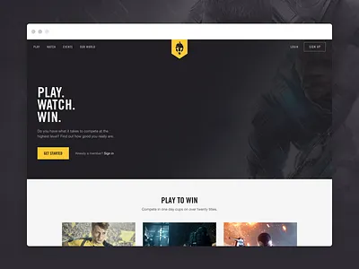 European Gaming League esports gaming homepage platform tournaments website