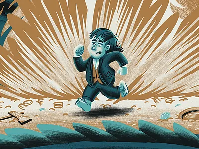 Little Burglar children dragon hobbit illustration kids