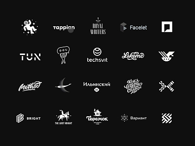 Logos & marks 2015—2016 behance bird collection diamond dots horse lettering logo mark message nos tap