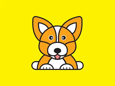 Corgi Sploot corgi dog pet puppy sploot vector