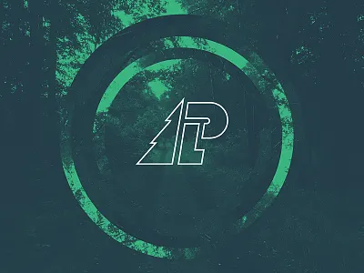 Lasy Państwowe — National State Forests circle graphic design lines minimalist simple