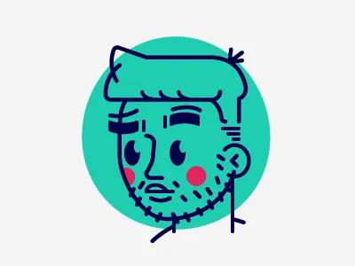 Avatar avatar exploring illustration line