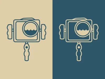 For surf photographer Juan Palerm branding camera logo photography surf
