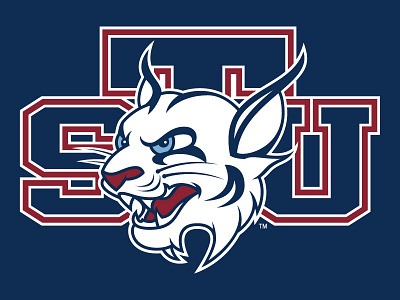 St. Thomas University athletic branding bobcat college sports