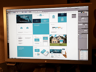 Make ATX Home Brand Presentation atx austin branding identity logo presentation real estate realtor texas