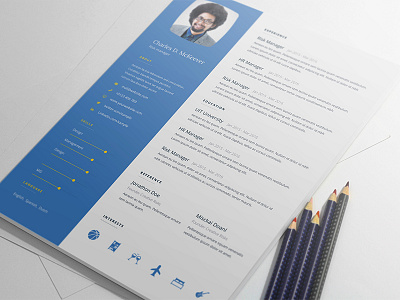 Resume Template v1 cv cv template premium resume resume resume template sample cv sample resume