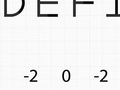 Kem kerning type typography