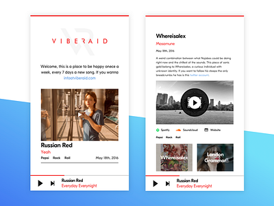 Viberaid Mobile mobile music player