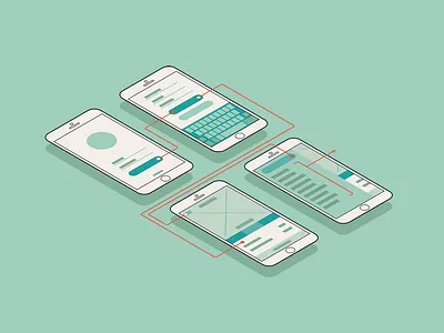 Information Architecture illustration information architecture user flow wireframe