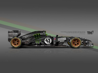 2015 Ken Block RTR F1 "Hoonicorn" automotive cars concept f1 formula 1 hoonigan livery motorsport racing