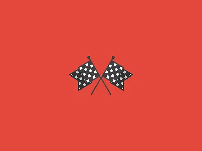 October 3: Go Karting 365cons daily icon diary finish flag go karts icon race