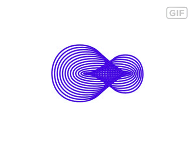 Momentum loop, logo design symbol [GIF] concentric circles abstract developer developing development dynamic interactive logo logo designer mobile desktop apps applications momentum startups start ups start ups studio agency symbol mark icon ui ux interfaces visual corporate identity