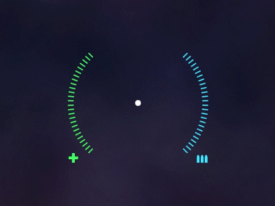 Crosshair with health / ammo indicator ammo crosshar engine indicator ue4 unreal