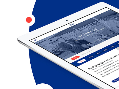 100 years of Schiphol 100jaar amsterdam aviation ipad orange tribes responsive schiphol web