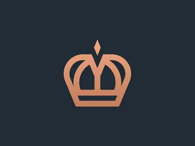 Crown M Logo crown logo m monarchy monogram