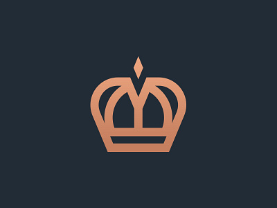 Crown M Logo crown logo m monarchy monogram