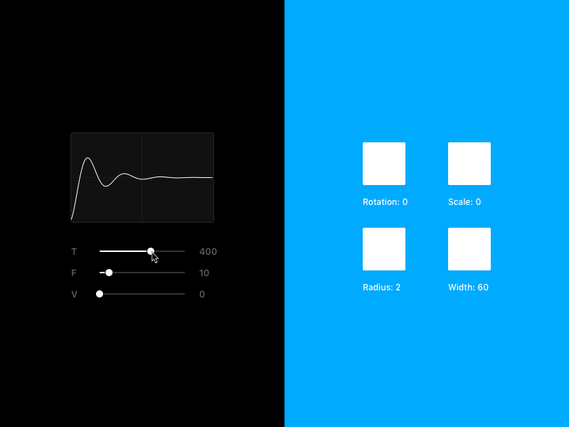 A new way to animate animation curves feature framer framerjs framer js teaser