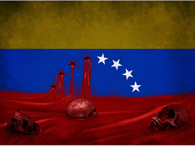 Venezuela Revolution art engaged illustration politic poster revolution venezuela