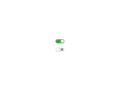 Toggles design icons ui