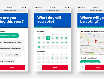 Make a plan cards desktop election flow hillary clinton plan politics usa vote voting