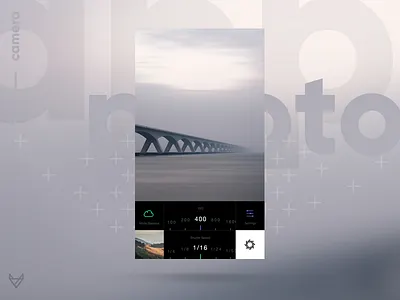 Camera Interface android app camera flat interface ios iphone mobile photo photography ui ux