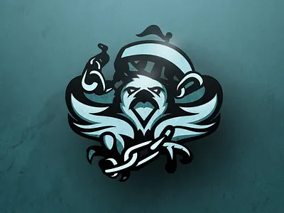 Falkenbergs discgolf art design disc golf falcon illustrator logo sport