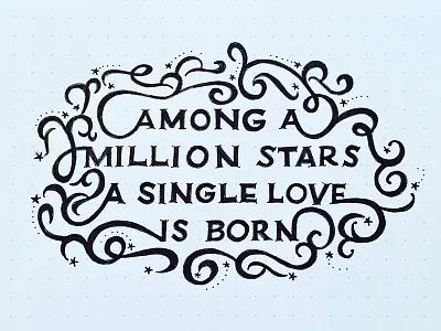 Inktober 2016 — "Orange" hand letter hand lettering inktober lettering