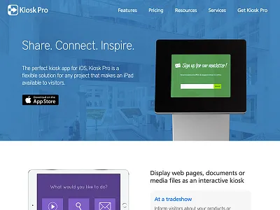 Homepage Update app homepage navigation responsive website