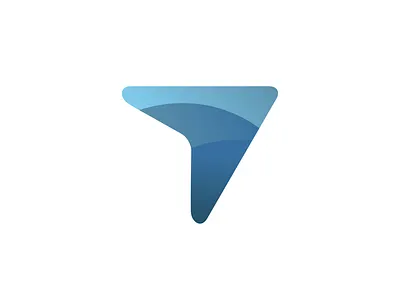 T arrow blue forward future monogram sea t water wave waves