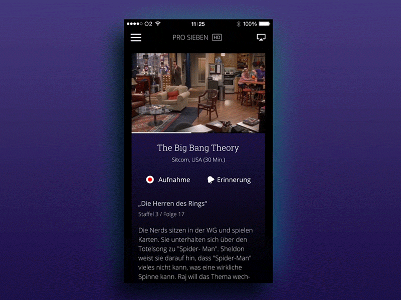 Mobile App SinnerSchrader animation app interface design micro interaction mobile