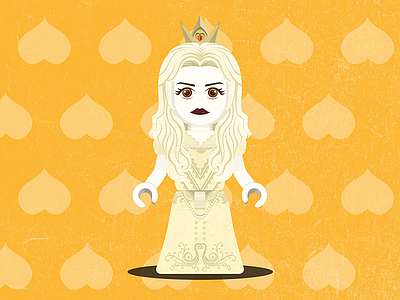 White Queen illustrison