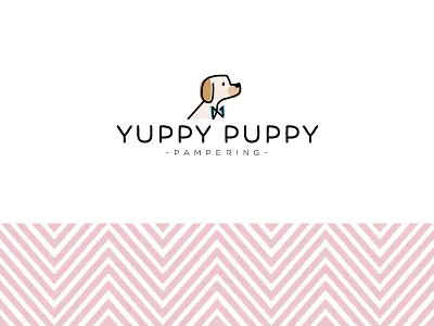 Yuppy Puppy 3 brand branding dog dog logo dogs identity logo logos pooch puppy vector