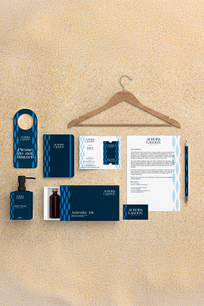 Luxury hotel branding kit luxury hotel