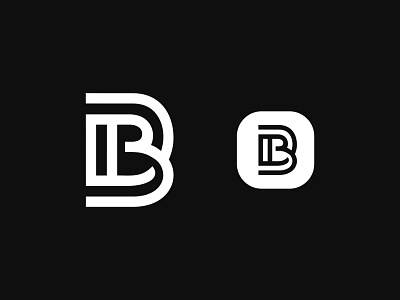 Letter B Monogram Logo Design